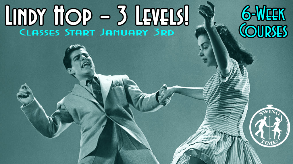 LINDY HOP MADNESS, 3 LEVELS, 6-week progressive swing dancing courses in Tampa Florida