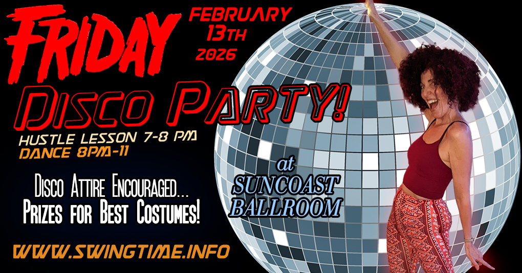 Disco Party the Second Friday of Every Month in Tampa Bay Florida