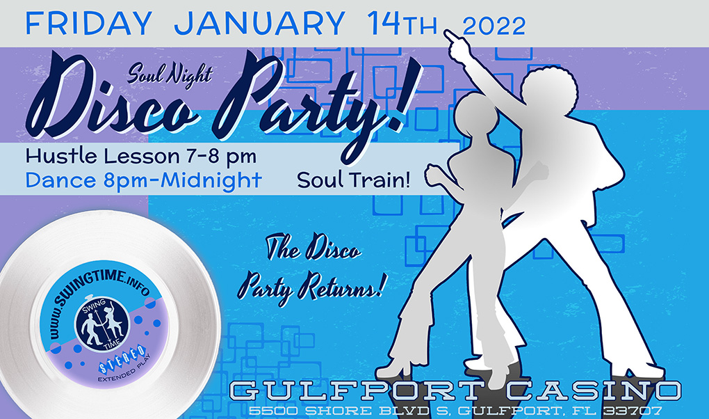 Soul Night, 2nd Fridays Monthly, at Gulfport Casino Ballroom in Tampa Bay FL