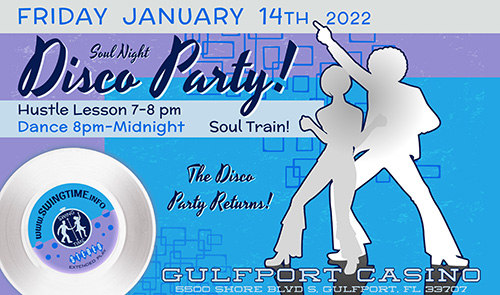 Soul Night the Second Friday of Every Month at the Gulfport Casino Ballroom in Tampa Bay Florida