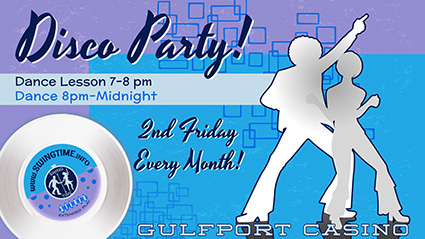 Disco Party the Second Friday of Every Month at the Gulfport Casino Ballroom in Tampa Bay Florida