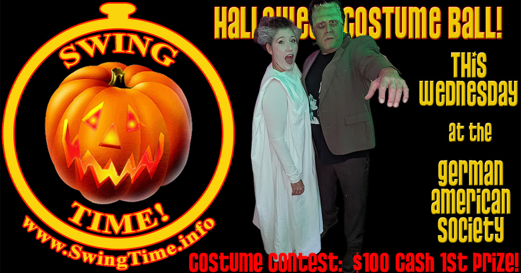 Swing Time's Halloween Costume Ball in Tampa Bay Florida