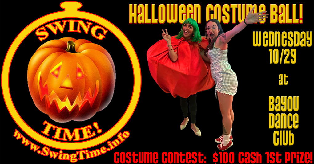 Swing Time's Annual Halloween Costume Ball in Tampa Bay FL